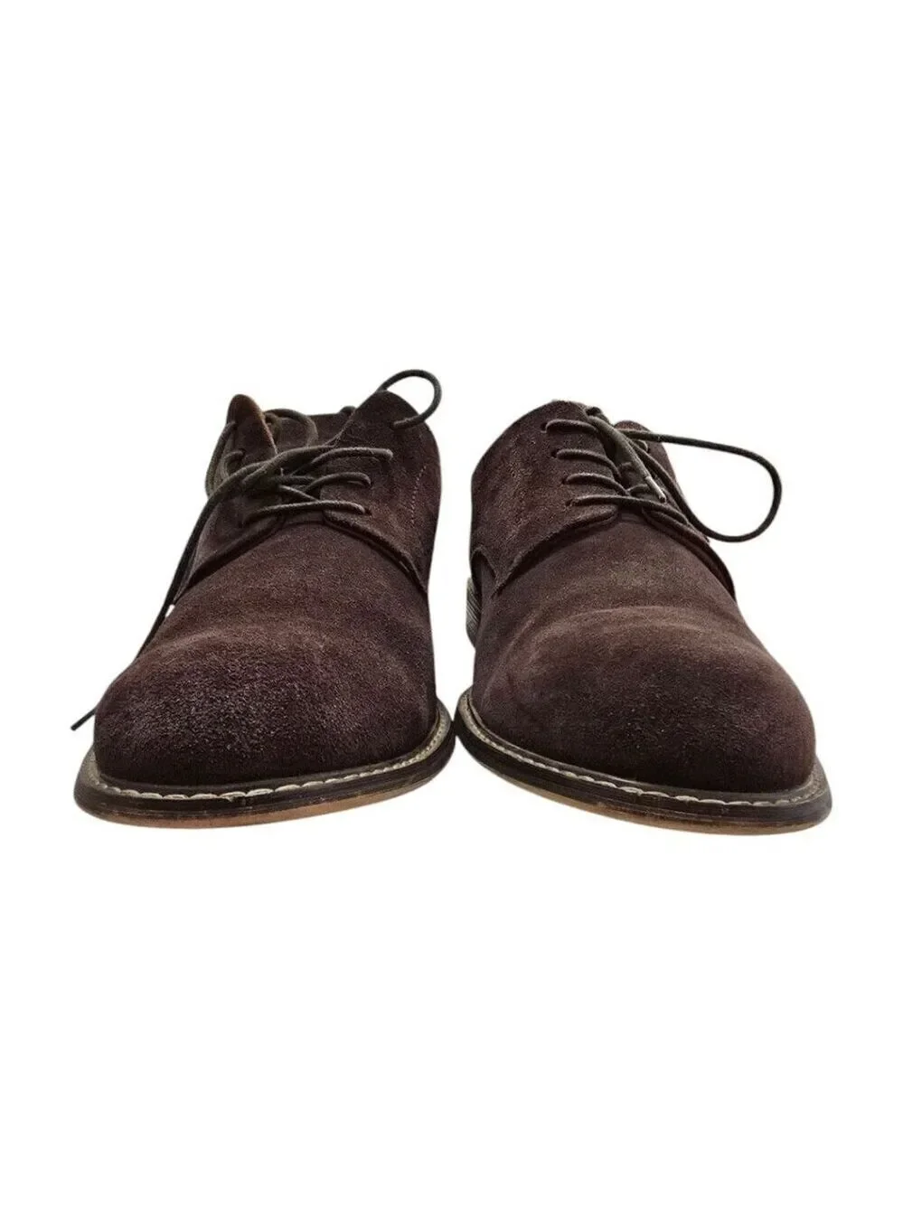 Kenneth Cole Brown Suede Lace Up Oxfords Sz 12M